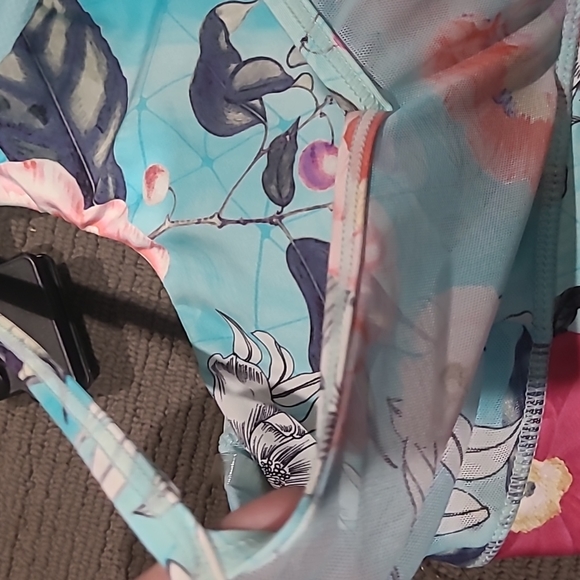 BNWT Womens Seafolly bikini top with mesh detail - Picture 4 of 5